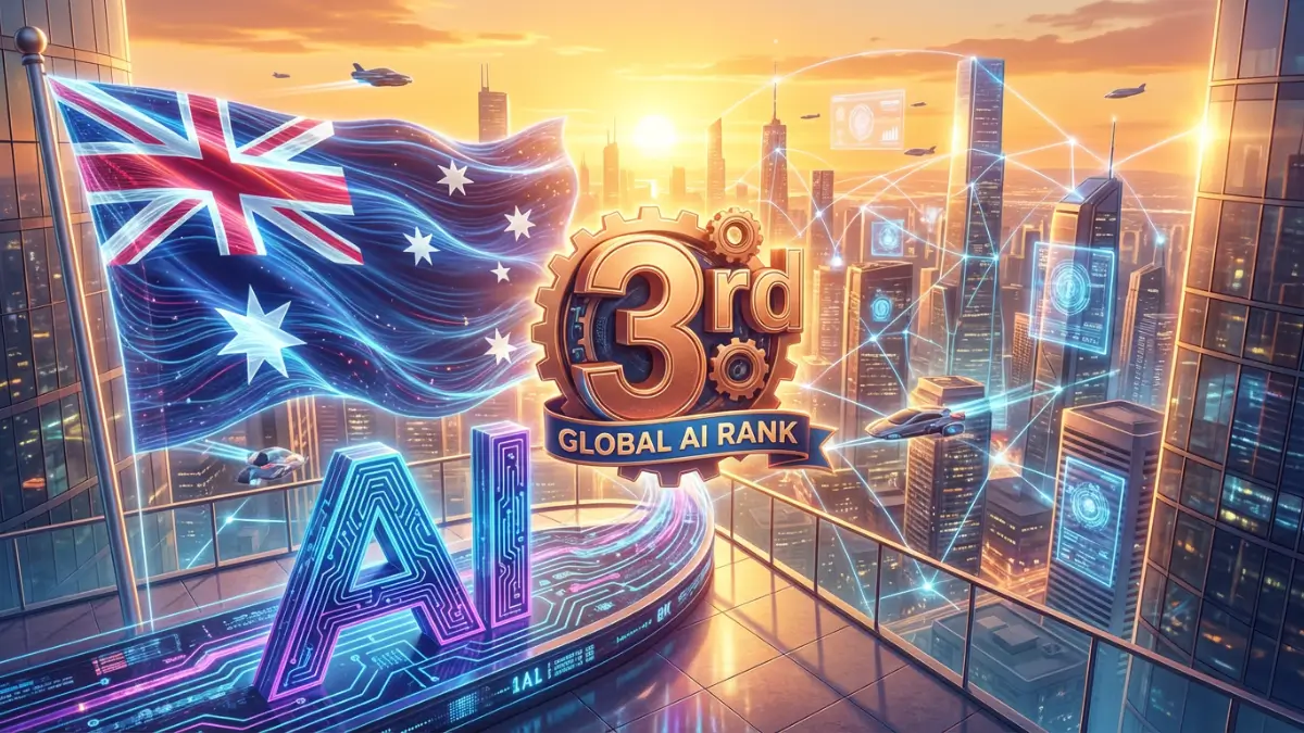 Australia Ranks Third Globally for AI Investment