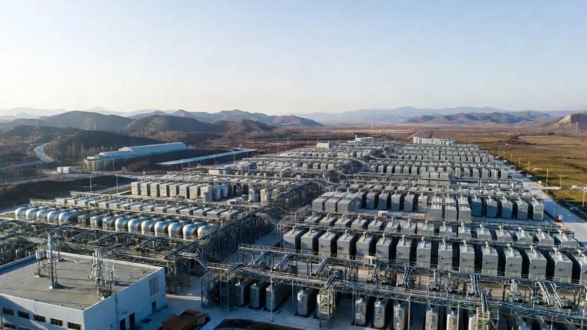 China Activates World’s Biggest AI Battery Cluster to Boost Grid Stability